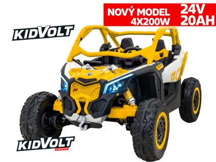 kidvolt zluta maverick 4x200W