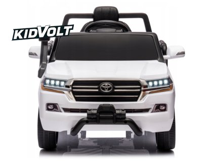 bila toyota land cruiser 4x4 12v elektricka pro deti detska 1
