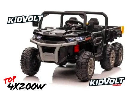 407 2 farmer truck sestikolka 4x200w 24v kidvolt premium cerna