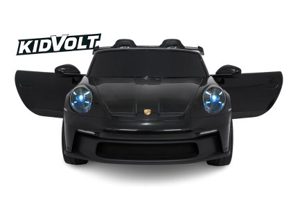 12046 detske elektricke porsche 911 gt 3 xxl 4x200w mp4 cerna