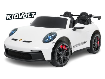 12052 3 detske elektricke porsche 911 gt 3 xxl 4x200w mp4 bila