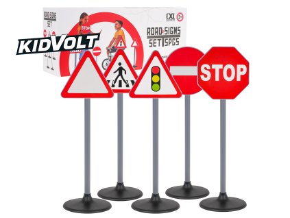 11872 7 dopravni znacky set 5 kusu 70cm