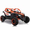 9124 1 detska elektricka buggy super 66 4x75w oranzova