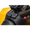 8884 2 detska elektricka ctyrkolka can am maverick 2x200w zluta