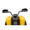 8884 3 detska elektricka ctyrkolka can am maverick 2x200w zluta