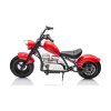 9187 6 detska elektricka motorka chopper warrior 350w cervena