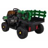 6662 4 detske elektricke auticko farmer pick up 2x35w zelena