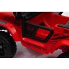 9043 9 detske elektricke terenni auticko off road 4x4 4x35w cervena