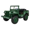 7676 dzip willys 4x4 xxl trimistny 24v zelena