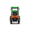 9130 mega detsky elektricky traktor d68 s valnikem a nakladacem 2x200w zelena
