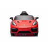 9286 18 detske elektricke porsche 718 spyder 2x45w lakovana cervena
