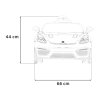 9307 17 detske elektricke porsche 718 spyder 2x45w mp4 panel ruzova