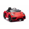 9271 1 detske elektricke porsche 718 spyder 2x45w cervena
