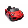 9271 7 detske elektricke porsche 718 spyder 2x45w cervena