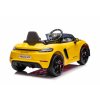 9274 3 detske elektricke porsche 718 spyder 2x45w zluta