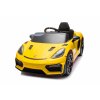 9274 11 detske elektricke porsche 718 spyder 2x45w zluta