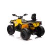 9388 4 detska ctyrkolka can am outlander 180w s dalkovym ovladacem zluta
