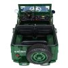 7682 7 dzip willys 4x4 xxl trimistny 12v zelena