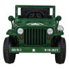 7691 2 dzip willys 4x4 jednomistny 12v zelena