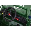 7691 8 dzip willys 4x4 jednomistny 12v zelena