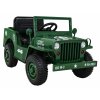 7691 9 dzip willys 4x4 jednomistny 12v zelena