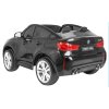 6440 5 detske elektricke bmw x6 m xxl 2 mista 2x120w lakovana cerna