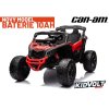 can am maverick 4x200w 10Ah cervena
