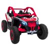 9673 1 detska elektricka buggy can am maverick xxl premium deluxe 640w 24v 20ah cervena
