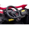 14436 9 detska buggy can am maverick xxl 4x200w 24v 28ah cervena