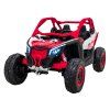 14436 2 detska buggy can am maverick xxl 4x200w 24v 28ah cervena