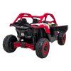 14436 6 detska buggy can am maverick xxl 4x200w 24v 28ah cervena