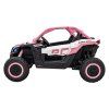 14439 2 detska buggy can am maverick xxl 4x200w 24v 28ah ruzova