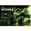 14433 11 detska buggy can am maverick xxl 4x200w 24v 28ah zelena