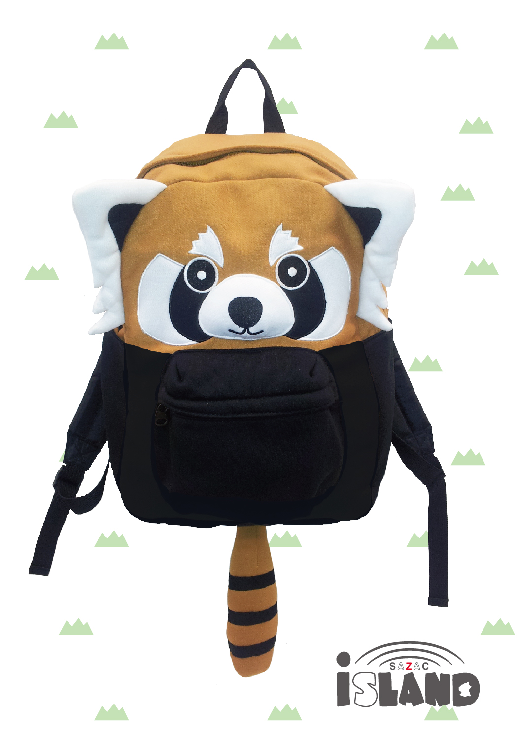 Dětský batoh červená panda