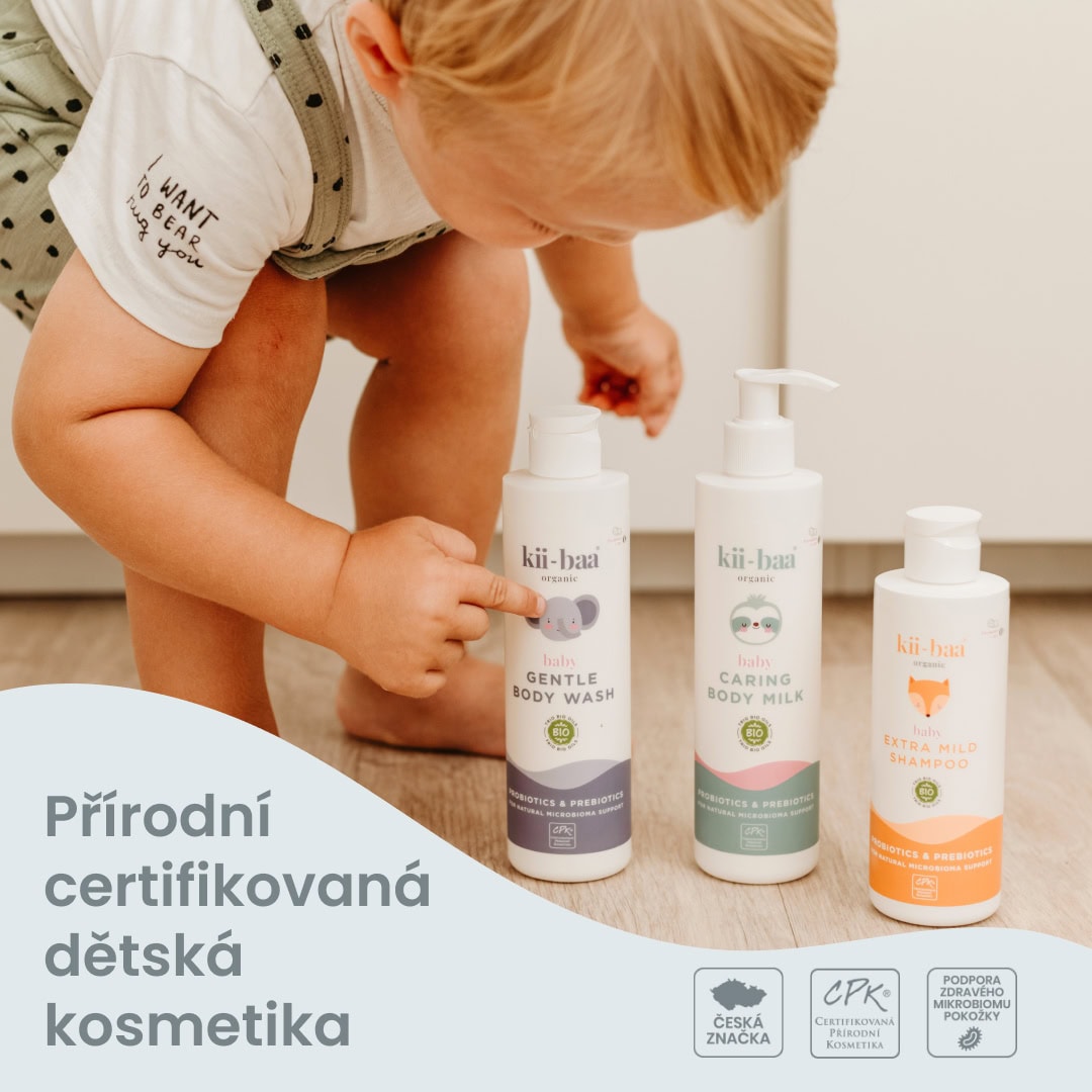 Chráněná citlivá dětská pokožka