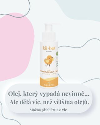 🍑 Překvapilo vás, co všechno umí meruňkový olej? 👀 A hlavně ten fakt, že se lisuje z jader meruněk, ne z jejich dužiny.✨...