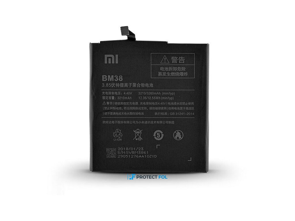 Xiaomi Mi 4s gyári típusú akkumulátor, 3210 mAh (BM38)