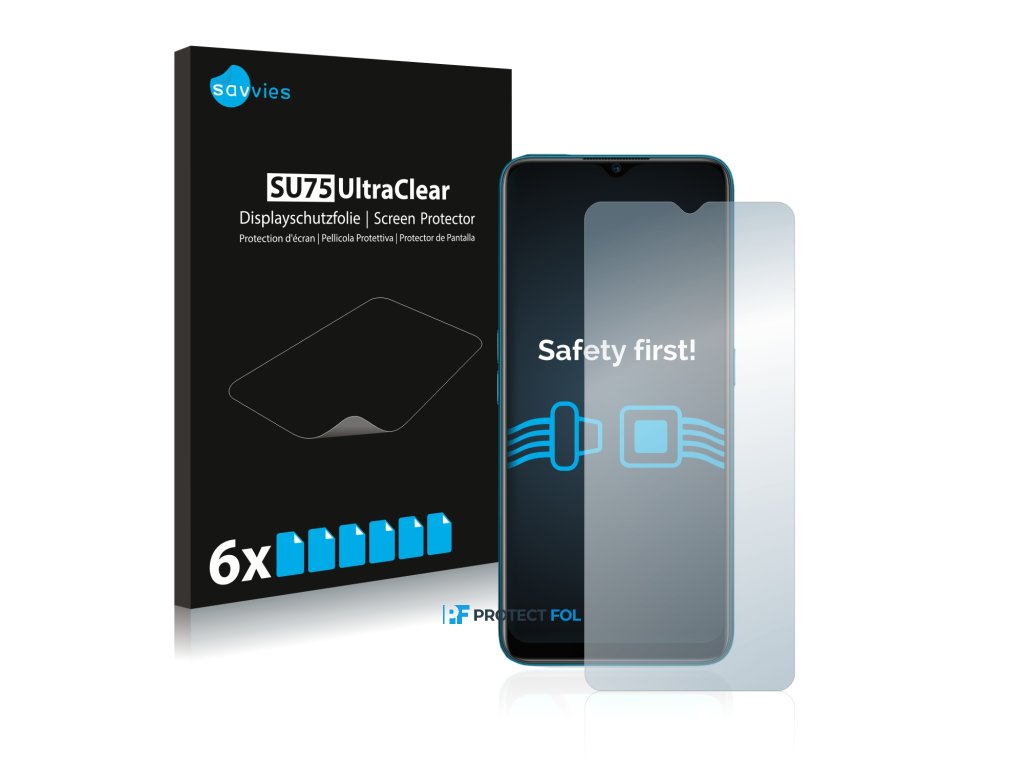 Oppo A11 típusú telefonhoz 6db-os Savvies SU75 kijelzőfólia