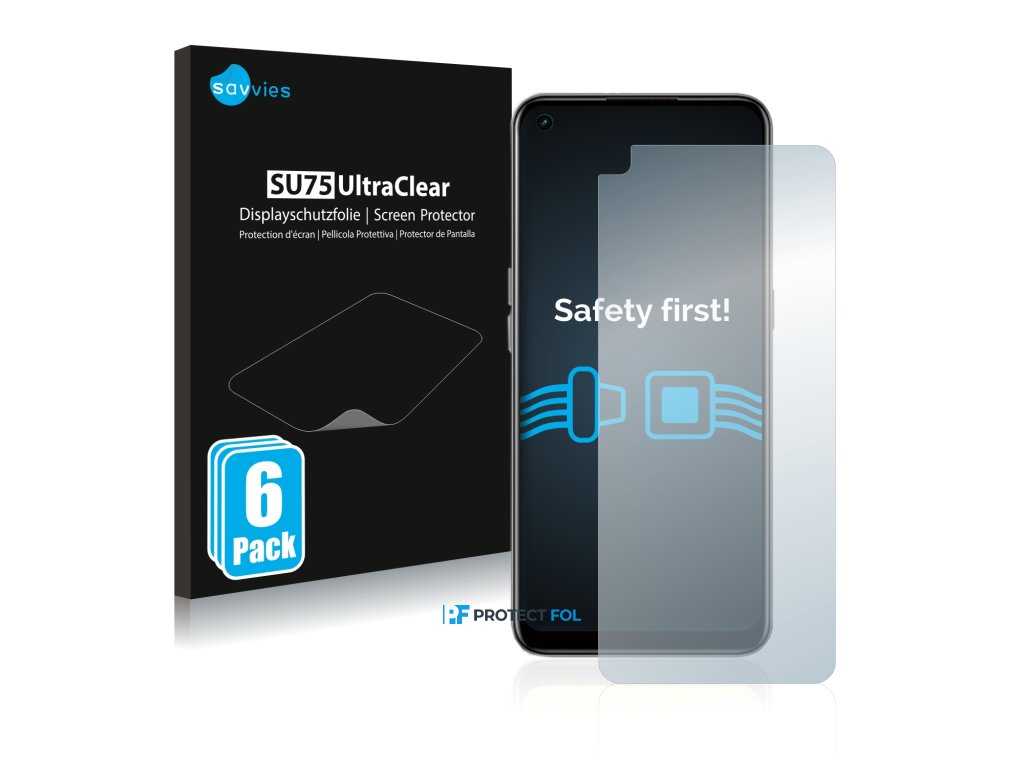 Oppo A11s típusú telefonhoz 6db-os Savvies SU75 kijelzőfólia