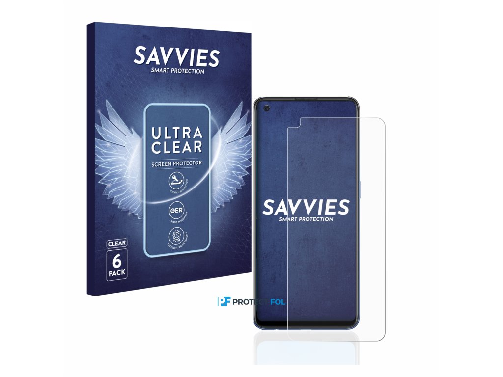 Oppo A74 típusú telefonhoz 6db-os Savvies SU75 kijelzőfólia