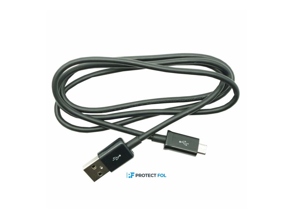 Samsung eredeti, gyári Micro USB kábel 1M (ECB-DU4ABE), fekete