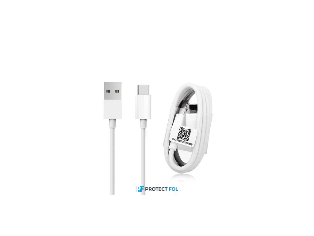 Xiaomi Mi eredeti, gyári Type-C USB kábel 27W, Q3, 5A, 1M, fehér