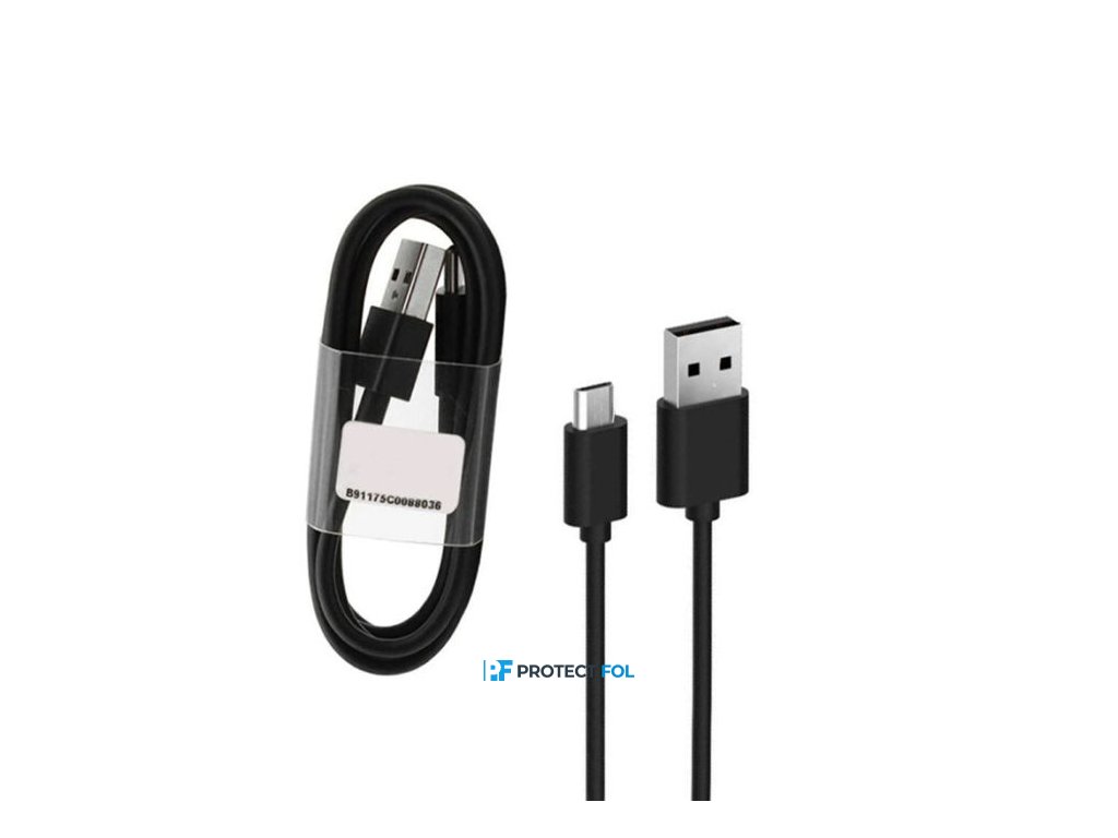 Xiaomi Mi eredeti, gyári Type-C USB kábel 3A, 1m, fekete