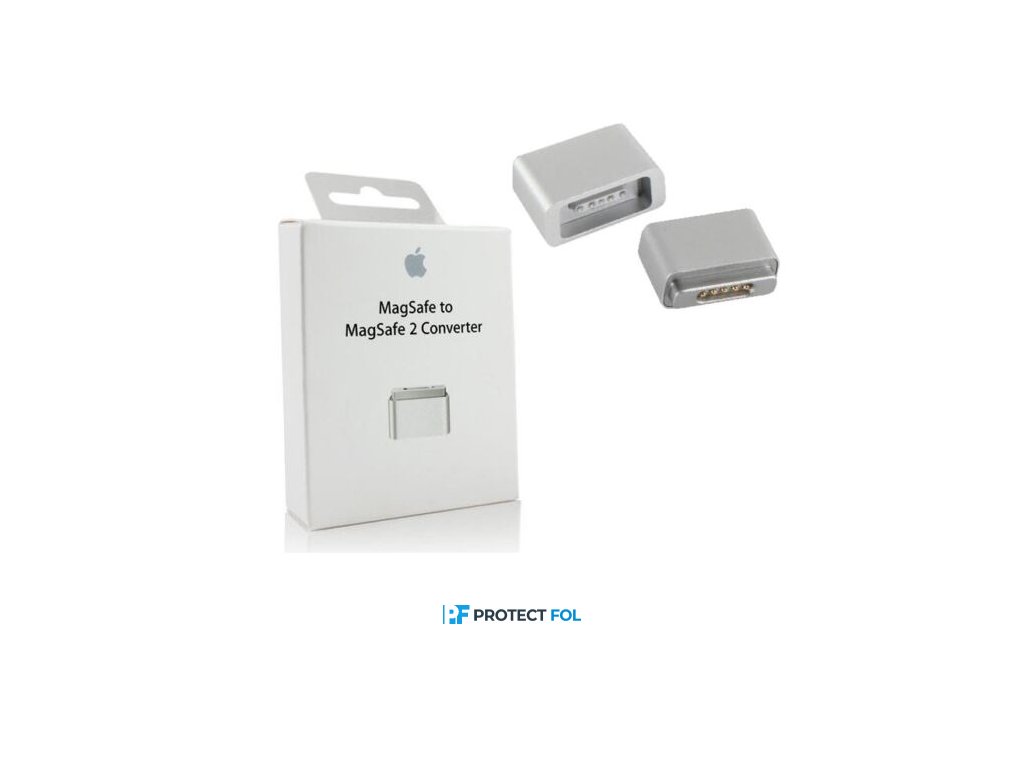 Apple eredeti, gyári adapter, MagSafe (lány) - MagSafe 2 (fiú) (BLISTER) (MD504ZM/A), fehér