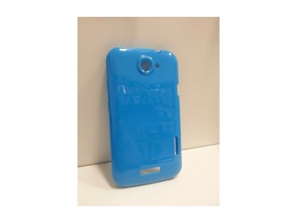 HTC One X, (S720E), színes gumis hátlaptok, világos kék