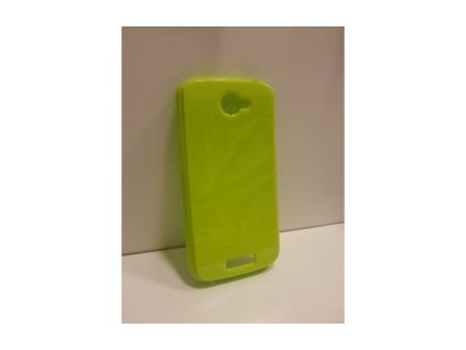 HTC One S, (Z520E), színes gumis hátlaptok, világos zöld