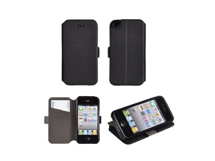 Book Pocket oldalra nyíló flip tok Samsung Galaxy S9, (G960) típusú készülékhez, fekete