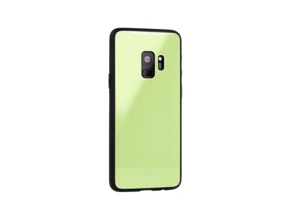 Vennus Glass Case üveges hátlaptok Huawei Y9 (2018) típusú készülékre, zöld