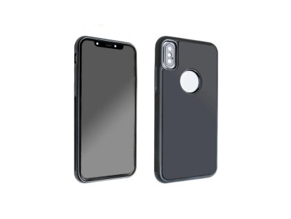 Samsung Galaxy S8, (G950), Anti Gravity (üvegre ragasztható), gumis hátlaptok, fekete