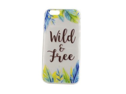 Apple iPhone 6, 6s (4.7), mintás, átlátszó gumis hátlaptok, flowers 02